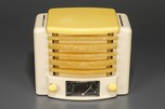 Kadette ’Classic’ Radio Model K-11 in Ivory and Yellow Plaskon - Scarce